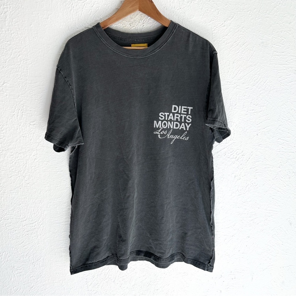 Diet Starts Monday LA Tee Vintage Black Medium